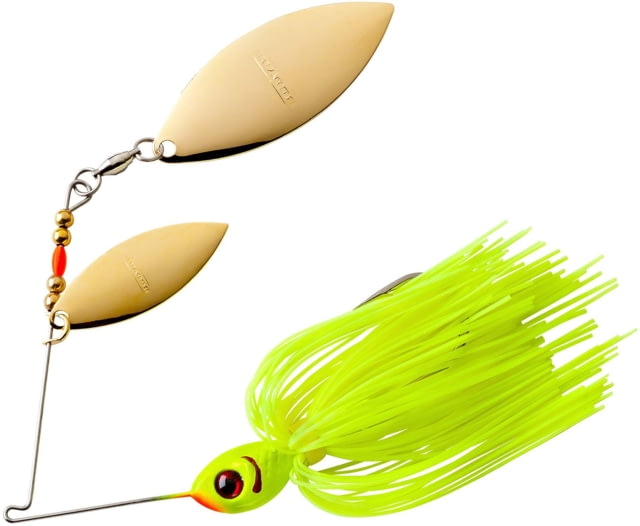 Booyah Double Willow Spinnerbait 3/8oz Chartreuse