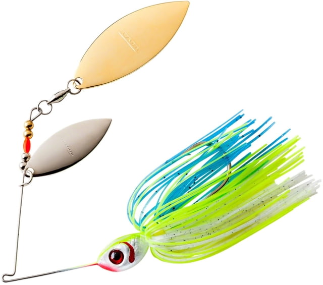 Booyah Double Willow Spinnerbait 1/2oz Citrus Shad