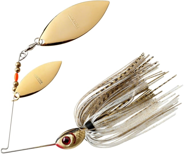 Booyah Double Willow Spinnerbait 1/2oz Gold Shiner