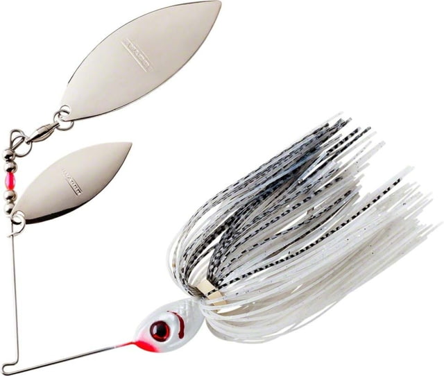 Booyah Booyah Double Willow Spinnerbait 3/8oz Silver Shad