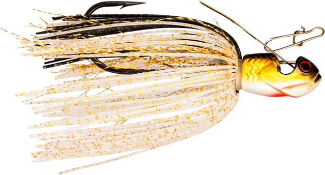 Booyah Melee Jig 3/8 oz 3/8 oz 3.25 in Golden Shiner/Gold Blade