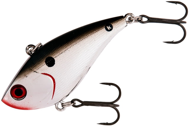 Booyah One Knocker Lipless Crankbait 1/4oz 2 1/4 in Chrome Black