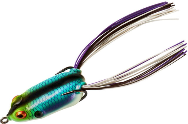 Booyah Pad Crasher Jr Soft Bait 1/4 oz 2in Aqua Frog