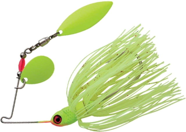 Booyah Pond Magic Real Craw Spinnerbait Mustad Fishing Hook 3/16oz 2/0 1 Piece Firefly