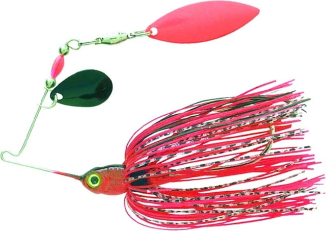 Booyah Pond Magic Real Craw Spinnerbait Mustad Fishing Hook 3/16oz 2/0 1 Piece Red Ant