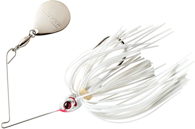 Booyah Single Colorado Spinnerbait Mustad Fishing Hook 4/0 3/8oz 1 Piece Snow White