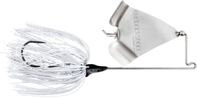 Booyah Booyah Squelcher Buzzbait Fishing Hook 5.6 in 1/2oz 1 Piece Silver White