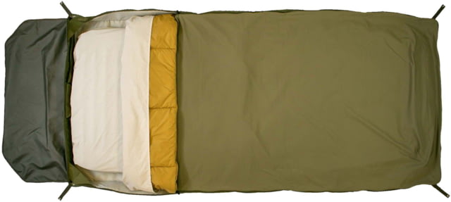 Born Outdoor Badger Bed 30 Baja Bundle Multi Moss Green/Dijon Large