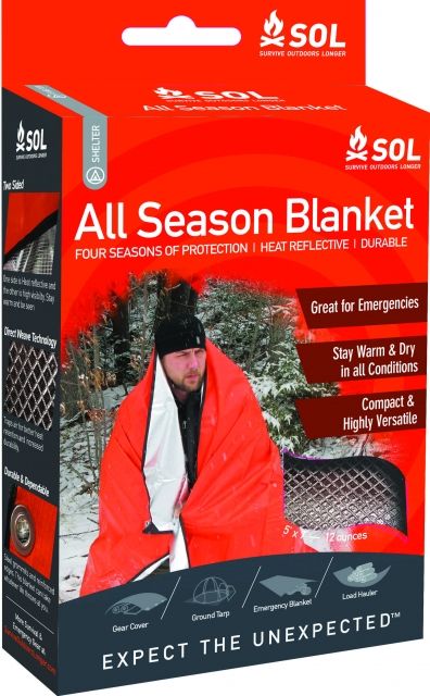 Survive Outdoors Longer All Season Blanket Orange