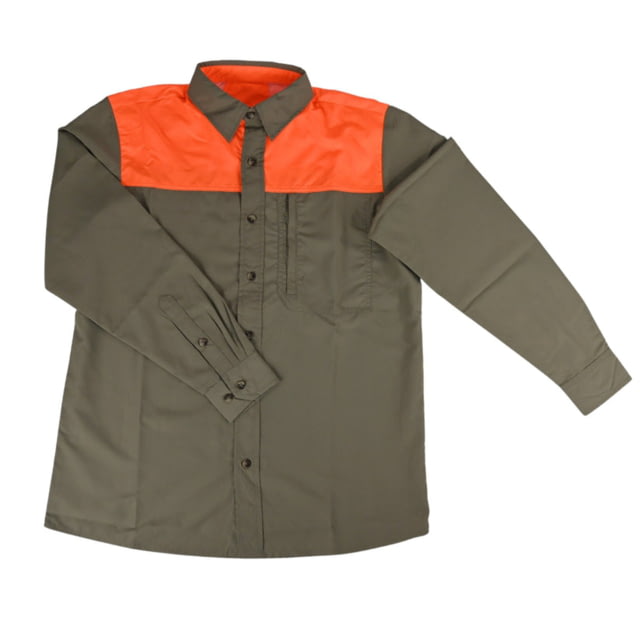 Boyt Harness Boyt Harness Hu172 Adventure Shrt -Men's Tan/Orange Medium