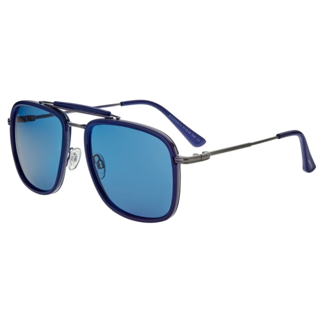 Breed Flyer Polarized Sunglasses - Men's Navy Frame Blue Lens Navy/Blue One Size