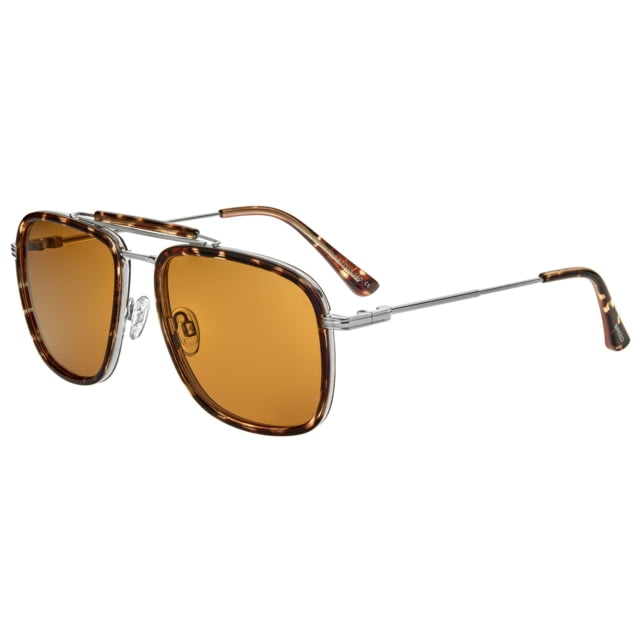 Breed Flyer Polarized Sunglasses - Men's Tortoise Frame Brown Lens Tortoise/Brown One Size
