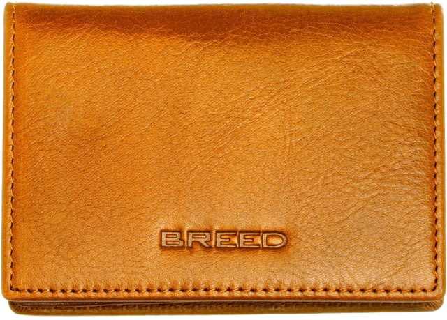 Breed Porter Bi-Fold Wallet Camel One Size