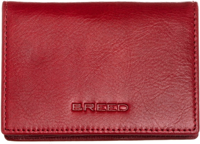 Breed Porter Bi-Fold Wallet Maroon One Size