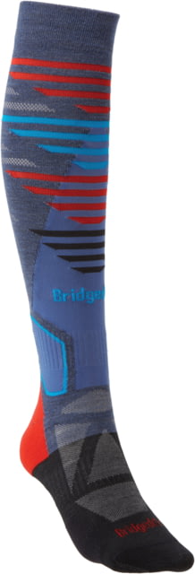 Bridgedale Ski Lw Mno Endce Blu/blk Xl