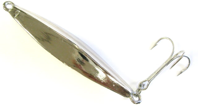 Bridgeport Diamond Jig For Rigs W/Split Ring and Treble 6oz