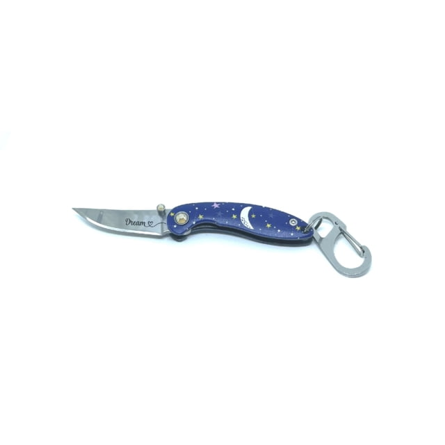 Brighten Blades Dream Keychain Folding Knife 1.6in 8Cr13MoV Stainless Steel Clip Point