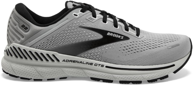 Brooks Adrenaline GTS 22 Running Shoes - Men's Narrow Alloy/Grey/Black 12.5