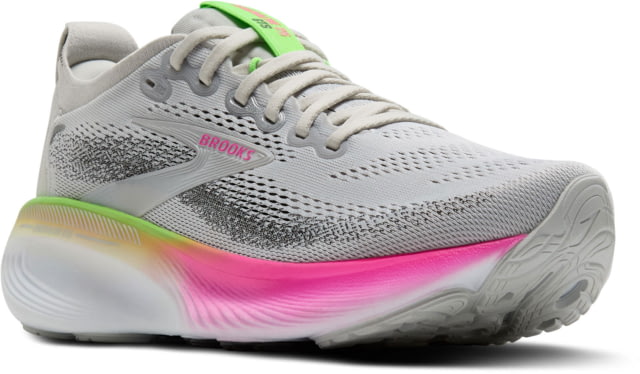 Brooks Brooks Adrenaline GTS 25 Road Running Shoes - Women's Oyster/Pink/Green 7 1B