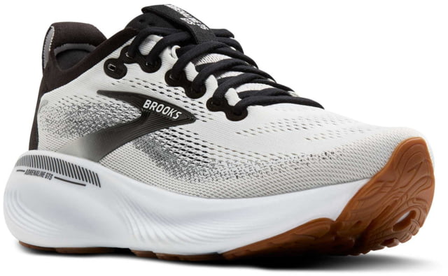 Brooks Brooks Adrenaline GTS 25 - Women's Road Running Shoes White/Black/White 10 US