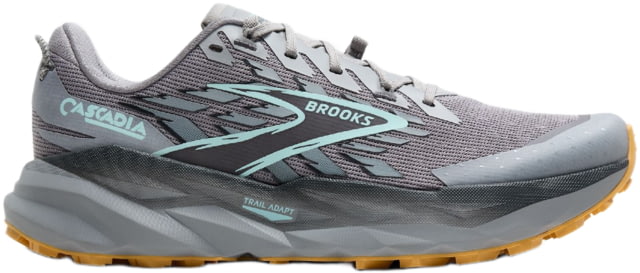 Brooks Cascadia 19 - Men's Alloy/Ebony/Orange
