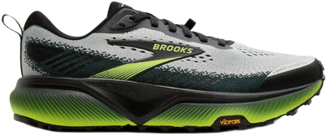 Brooks Cascadia 20 Trail Running Shoe - Men's Grey/Black/Nightlife