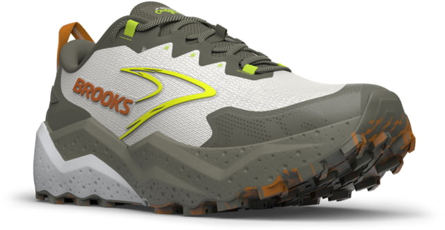 Brooks Caldera 8 Trailrunning Shoes - Men's Dusty Olive/Lime/Oyster 12 1D