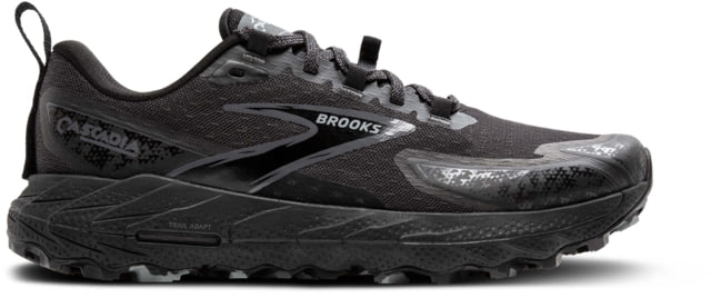 Brooks Brooks Cascadia 18 Trailrunning Shoes - Men's Black/Blackened Pearl/Grey 11.0 US/Medium
