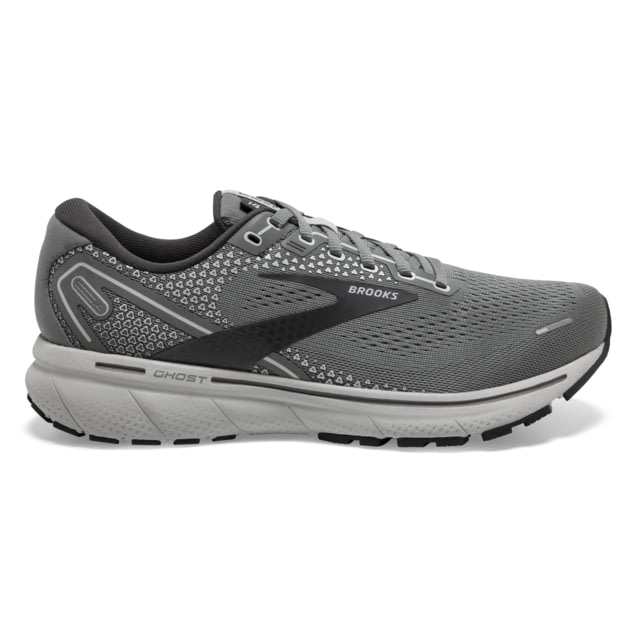 Brooks Ghost 14 Shoes - Men's Grey/Alloy/Oyster 12 US Medium Width