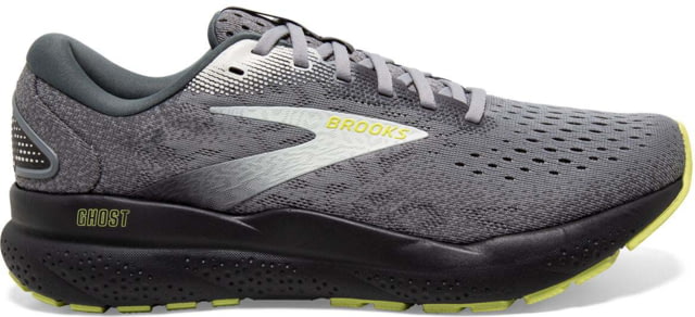 Brooks Ghost 16 Running Shoes – Men’s Primer/Grey/Lime 8.5