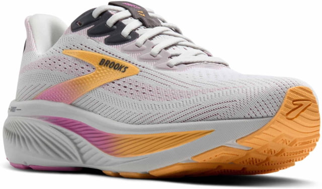 Brooks Brooks Ghost 17 Road Running Shoes - Women's Oyster/Apricot/Pink 8.0 US/Medium
