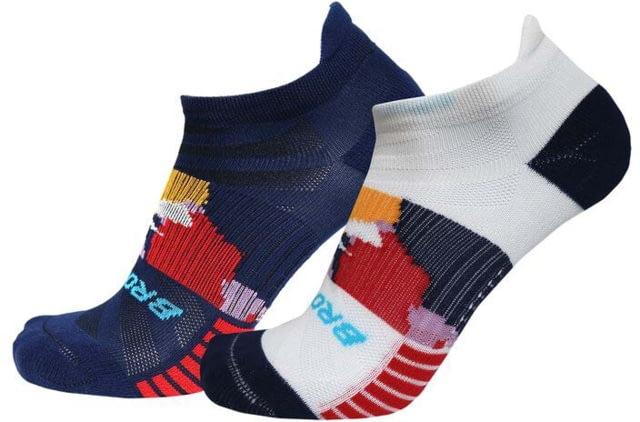 Brooks Ghost Lite No Show 2-Pack Sock Empower Her 23 S
