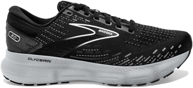 Brooks Glycerin 20 Running Shoes – Women’s Medium Black/White/Alloy 8.5