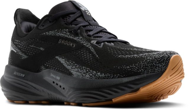 Brooks Brooks Glycerin 22 Road Running Shoes - Men's Black/Primer Gray/Biscuit 9.0 US/Medium