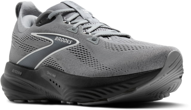 Brooks Brooks Glycerin 22 Road Running Shoes - Men's Primer Gray/Ebony/Bluewash 9.5 US/Medium
