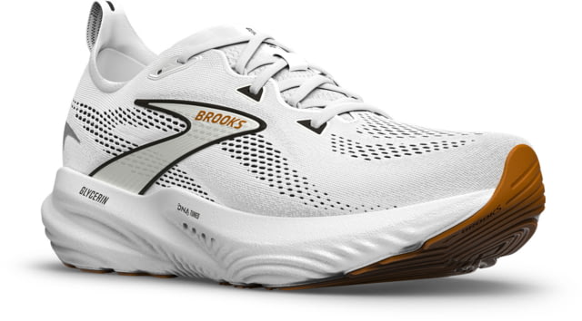 Brooks Brooks Glycerin 22 Road Running Shoes - Women's White/Grey/Black 7.5 1B