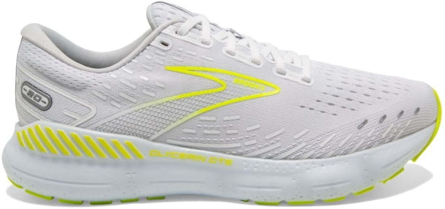 Brooks Glycerin GTS 20 Running Shoes – Men’s White/Nightlife 10.0