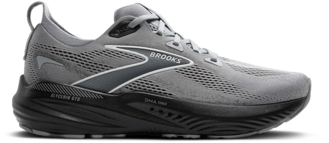 Brooks Brooks Glycerin GTS 22 Road Running Shoes - Men's Primer Gray/Ebony/Bluewash 9.0 US/Medium