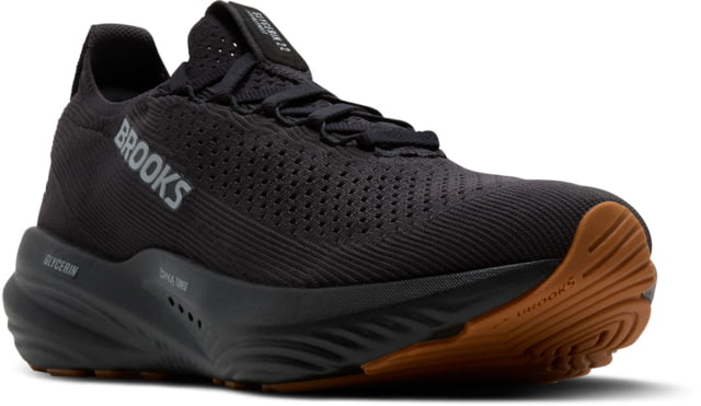 Brooks Glycerin StealthFit 22 Road Running Shoes - Men's Black/Black 9.5 1D