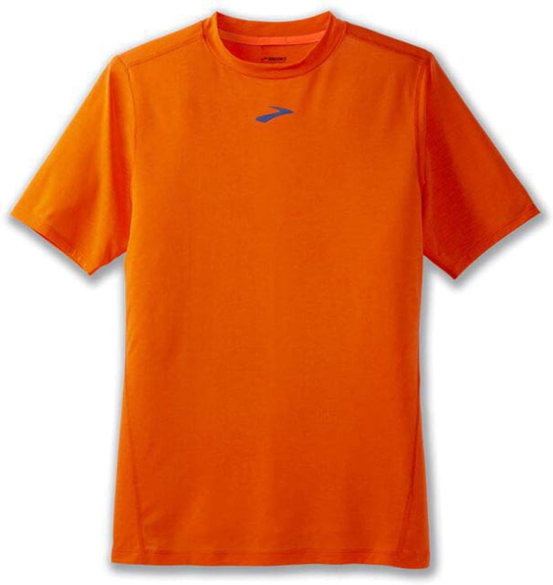 Brooks High Point Short Sleeve T-Shirt - Men's Bright Orange Medium