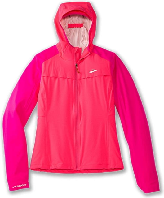 Brooks High Point Waterproof Jacket - Women's Hyper Pink/Fuchsia L