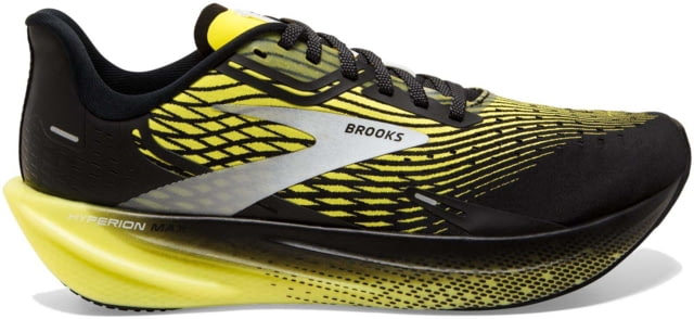 Brooks Hyperion Max Running Shoes - Men's Black/Blazing Yellow/White 10.0