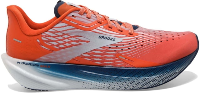 Brooks Hyperion Max Running Shoes - Men's Cherry Tomato/Arctic Ice/Titan 7.5