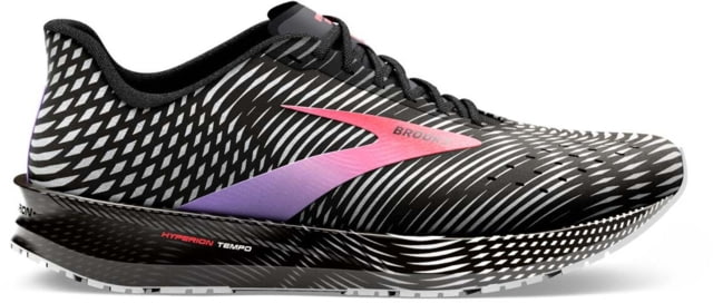 Brooks Hyperion Tempo Running Shoes - Women's Medium Black/Coral/Purple 7.5