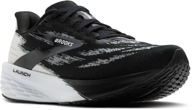 Brooks Brooks Launch 11 Road Running Shoes - Men's Black/White 10 1D