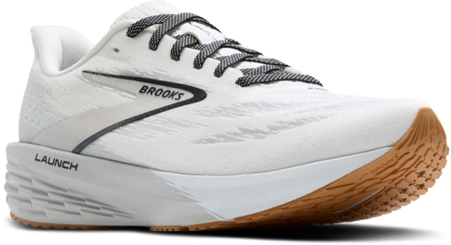 Brooks Brooks Launch 11 Road Running Shoes - Women's White/Grey/Black 8 1B
