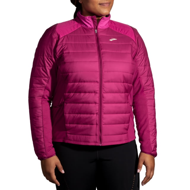Brooks Shield Hybrid Jacket 2.0 - Women's Dk Mauve/Mauve Medium