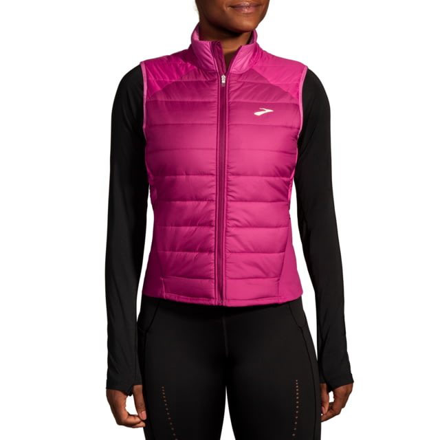 Brooks Shield Hybrid Vest 2.0 – Women’s Dk Mauve/Mauve Extra Small