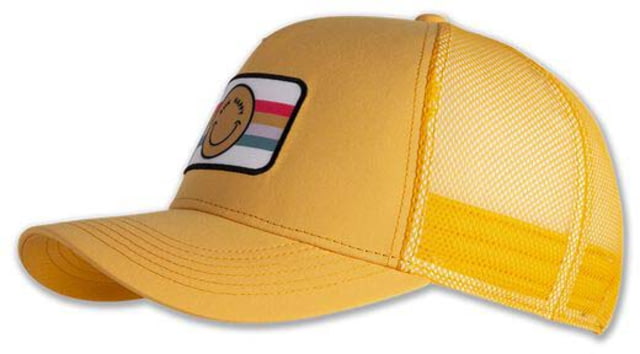 Brooks Surge Trucker Hat Sun Glow/Rainbow Stripe OSFA