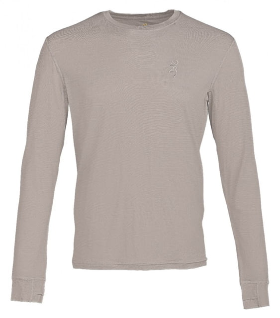 Browning 120 Merino Crew Top Gray Extra Large